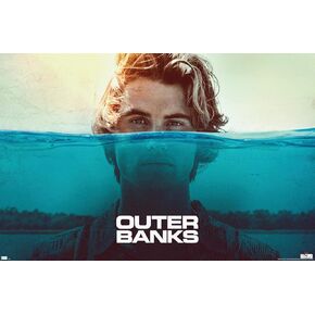 Trends International Netflix Outer Banks - Water Wall Poster, 34L x 22.4W, Unframed Version