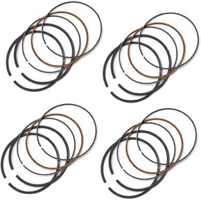 Road Passion 3TJ-11631-00-00 Engine Piston Rings Set for SUZUKI GSX400 GK73A GK75A GK76A GK78A GSF400 400 (STD 56mm;4 Set)