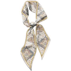Hair Head Scarf Silk Feeling Long Satin Neck Satin Scarves for Handbag Cute Aesthetic Decoration Women Girls 59 * 6.7" in Saudi Arabia