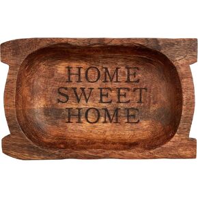 Mud Pie Home Sweet Dough Bowl Plaque