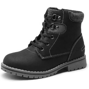 Bruno Marc Boys Girls Ankle Boots Side Zipper Outdoor Comfort Autumn Winter Boots(Toddler/Little Kid/Big Kid)