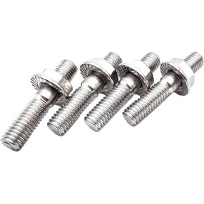 Stainless Steel Exhaust Stud Kit with Flange Nuts for Davidson, 1984-2018, Big Twin, Sportster XL