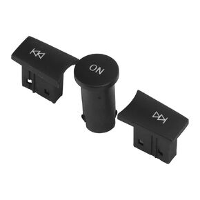 Fydun 3Pcs/Set Audio Volume Control Knob Button Adjust Control Button Knob for Benz C-Class W204 2007-2009 GLK-Class X204 2008-2012(Matte)