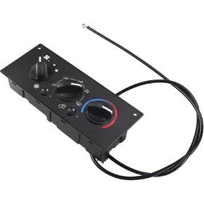 AC Control Panel Replacement for Kenworth T300 C500 T600A T800 W900 2002-2006 Heavy Duty Defroster Heater Climate Control Module OE# 599-5511 F21-1007-1 F21-1025-100 F21-1025-110 F21-1032-100