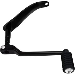 HDBUBALUS Motorcycle Heel Toe Shifter Gear Shift Lever Peg Shaft Arm for Harley FL Softail Fat Boy Deluxe Heritage Classic 2018-later Black