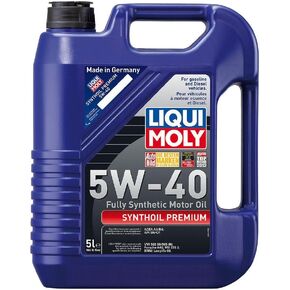 Liqui Moly (2041-4PK Premium 5W-40 Synthetic Motor Oil - 5 Liter, (Pack of 4)