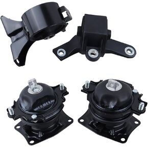 A65078 A4587 A65077 A65015 Engine Motor and Automatic Transmission Mount Set Compatible with 2009 2010 2011 2012 2013 2014 2015 Pilot 3.5L