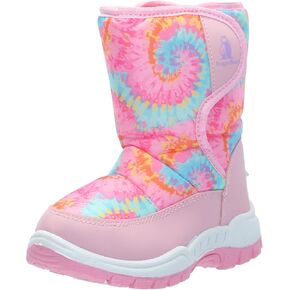 Rugged Bear Girl's Winter Water Resistant Snow Boots