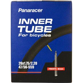 Panaracer Bicycle Tubes Presta Valve in Singles and Pairs