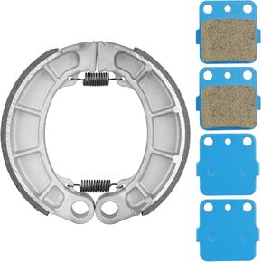 Youxmoto Front Rear Brake Shoes& Pads Fit for Honda FourTrax Foreman 500 2014-2022; for Rancher 420 2007-2021, TRX420 TRX500 TRX520 Brakes