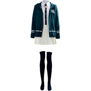 Super Chiaki Nanami Cosplay Costume High School Outfit Uniform Dress