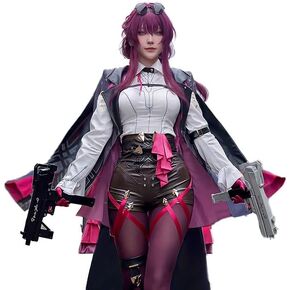 KIRA KIRA Kafka Cosplay Costumes Doki-R Full Set Game Honkai: Star Rail Kafka Cosplay Cosplay Costume Halloween Outfit