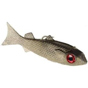 DOA SM-336 Swimming Mullet, 1-1/4-Ounce, Sil Glitter/Black