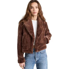 [BLANKNYC] Women's Espresso Martini Jacket, Espresso Martini, Brown, M