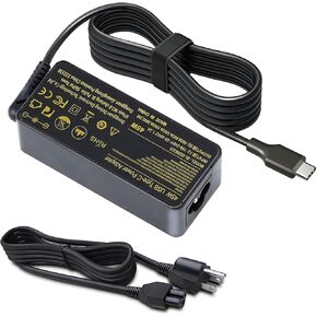 65W USB C Charger Power Adapter, USB-C Fast Charger Compatible Asus chromebook, MacBook Pro, HP, Dell, Huawei Matebook, Lenovo Any Laptops or Smart Phones with Type C