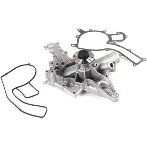 MPLUS Water Pump Kit Fits for Chrysler Crossfire/for Mercedes-Benz C240 C280 C320 CL500 CLK320 CLK430 CLK500 CLS500 E320 E430 E500 G500 ML320 ML350 S350 Replace # AW9379, 147-2250