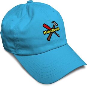 Speedy Pros Soft Baseball Cap Maintenance Tools Logo Embroidery Electrician Cotton Embroidered Dad Hats for Men & Women