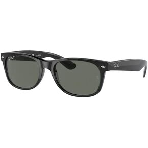 Ray-Ban RB2132 POLARIZED NEW WAYFARER Square Sunglasses For Men For Women + BUNDLE with Designer iWear Eyewear Care Kit