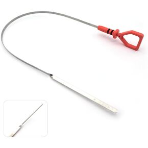 1 PC Automobile Engine Oil Dipstick, 21.85" Sealed Pull Ring Design Oil Level Measurement Steel Ruler, Auto Replaces OEM Number 15650-PLM-004, Compatible with 2004 Honda Civic (Jacinth)