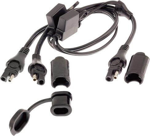 كابل TECMATE الأمثل O-35، Y-Splitter، SAE إلى 2 × مقابس DC in Kuwait