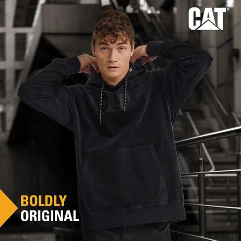 CAT Caterpillar Men s Corduroy Pullover Hoodie in Saudi Arabia