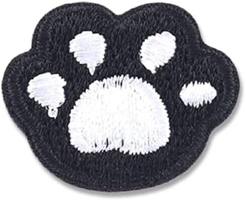 Boersma Cat Patch，Black Cute Cat Patches Iron on/Sew on Humours Animal Patches for Women, Men, Embroidered Patches for Clothes, Jackets, Jeans, Backpacks, Hats, DIY Repair Patches in Saudi Arabia