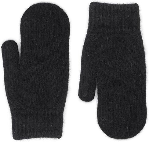 Winter Warm Mittens for Women Cold Weather Soft Lining Crochet Cable Knit Gloves in Kuwait