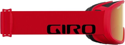 Giro Cruz Ski Goggles - Snowboard Goggles for Men, Women & Youth - Anti-Fog - OTG - Black Wordmark Strap with Clear Lens in Saudi Arabia