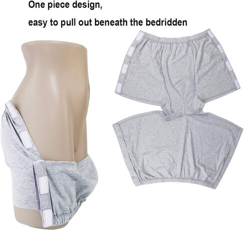 سراويل قصيرة من PENINSULA LOVE بعد الجراحة للرجال سراويل داخلية قطنية تكيفية لاستعادة جراحة الورك والركبة وشلل السكتة الدماغية in Kuwait