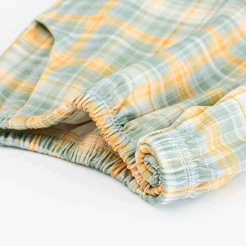 Pajama Shorts Women Cotton Plaid Pajama Bottoms with Pockets Sleep Pj Shorts Elastic Waist Lounge Wear Casual in Saudi Arabia
