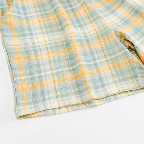 Pajama Shorts Women Cotton Plaid Pajama Bottoms with Pockets Sleep Pj Shorts Elastic Waist Lounge Wear Casual in Saudi Arabia