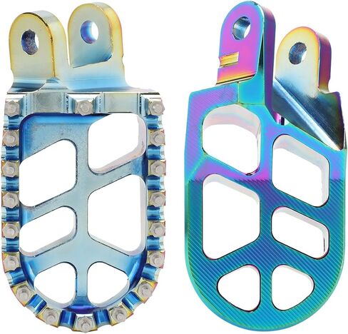 Dirt Bike Foot Pegs,Motorcycle Footpegs Wider Foot Rest Pedal CNC for KLX 300 KLX300 KLX300R KLX300SM 97-07 20-24 KLX250 06-23 KLX250R 94-96 KLX250S 09-14 KLX650 93-96 Green in Kuwait