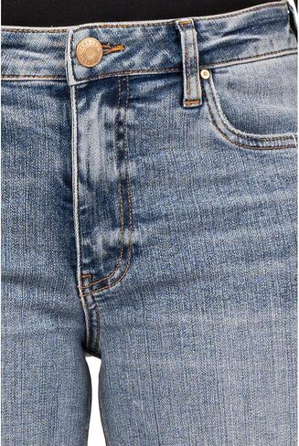 KUT from the Kloth Women's Jean High-Rise Wide Leg Clean Hem in Enforce in Kuwait