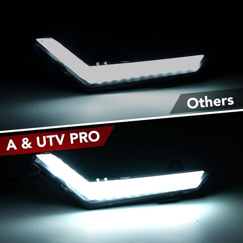 A & UTV PRO Upgraded Running Turn Signals Lights for 2020-2025 Can Am Defender Max / 2021-2025 Commander Max Accessories Flashing LED Turn Signal Kits 2PCS in Saudi Arabia