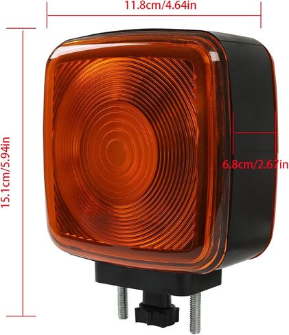 WFLNHB Driver or Passenger Side Front Turn Signal Light Assembly Replacement for Kodiak C4500 1990-2009 69997 15148648 15565531 in Saudi Arabia