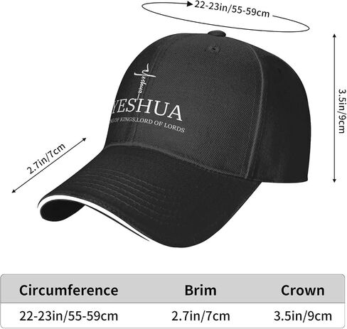 Yeshua Jesus Christian Hat baseball casquette hats Dad Cap Adjustable for Outdoor Sports Hats in Saudi Arabia
