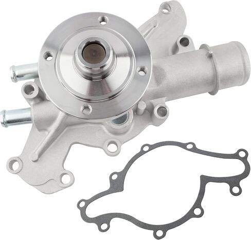 Engine Water Pump w/Gasket Fit For Ford Explorer 1996 1997 1998 1999 2000 2001 V8 5.0L, For Mercury Mountaineer Base 1997 1998 1999 2000 2001 V8 5.0L Replace# 1251960 AW4101 125-1960 in Saudi Arabia