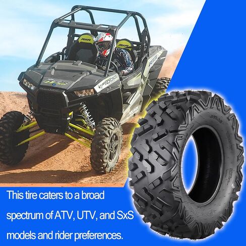 إطارات AT29x9-14 و29x11-14 6PR ATV UTV لجميع التضاريس، 6 طبقات شعاعية، بناء شعاعي غير اتجاهي، نمط مداس I - مجموعة من 4 إطارات UTV لإطارات 14 بوصة (AT29x9-14 و29x11-14 6Ply) in Kuwait