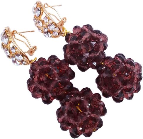 Crystal Royal Blue Beads Jewelry Set African Necklaces for Women Nigerian Wedding Jewelry Sets in Kuwait