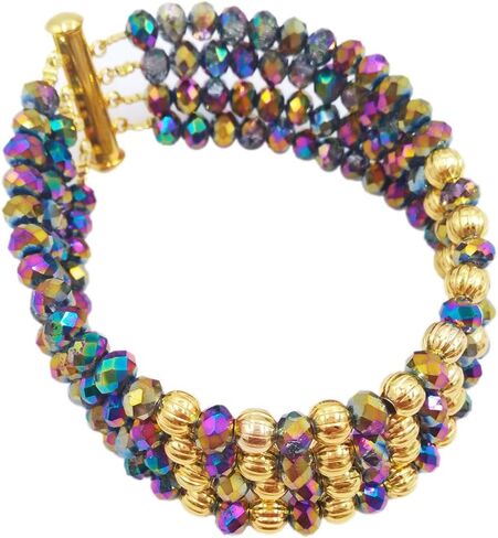 Crystal Royal Blue Beads Jewelry Set African Necklaces for Women Nigerian Wedding Jewelry Sets in Kuwait