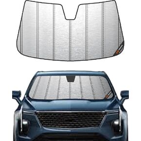 مظلة شمس للزجاج الأمامي للسيارة موديل 2019-2024 كاديلاك XT4، ظلال نافذة السيارة-AstraGuard