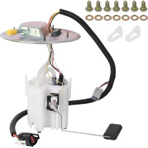 Electric Fuel Pump Module Assembly with Sending Unit Compatible with 2001 2002 2003 2004 Ford Mustang, 3.8L 3.9L 4.6L, Gas Replace E2301M