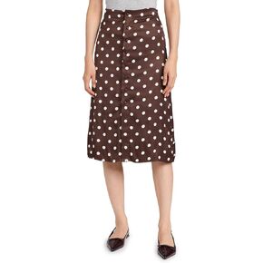 Free People Women's Analise Printed Midi Skirt