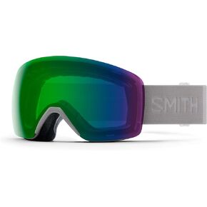 SMITH Unisex Adult Skyline Snow Sport Goggle - Slate Frame | ChromaPop Everyday Red Mirror Lens