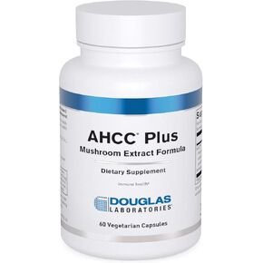 Douglas Laboratories AHCC® Plus | Mushroom Extract Formula with Arabinogalactin for Immune Support | 60 Capsules