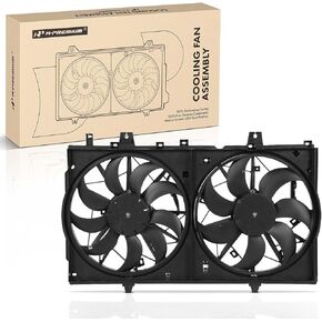 A-Premium Engine Radiator Cooling Fan Assembly Compatible with Select Nissan Models - Rogue 2014-2020 - Replace# 214814CM0A, 214814CE0A