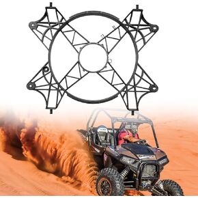 A & UTV PRO Cooling Radiator Fan Shroud for Polaris 2014-2023 RZR XP 1000 / XP 4 1000, 2024 RZR 900 S Trail, Fan Cooler Mount Bracket Accessories, Replace OEM # 2412447, 1PC