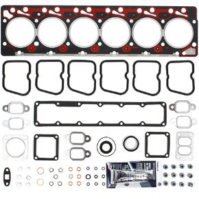 CNS Graphite Head Gasket Compatible with 89-98 Dodge RAM Tractor/Trucks 5.9L L6 12V, Cummins Diesel"3804897""6BT"