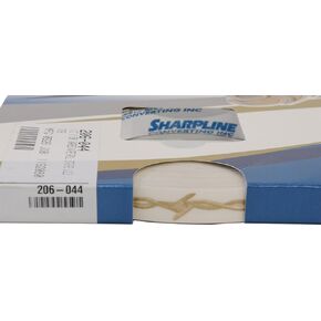 Sharpline 206 Barbed Wire Accent Stripe - 1/2" X 150' - Black on Clear