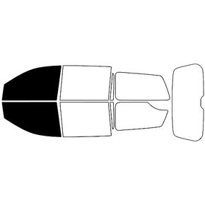 Rvinyl Window Tint Kit Compatible with Honda Odyssey 2005-2010 - Front Precut Kit - 20%